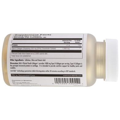Коллаген, тип II, Collagen, Type II, Kal, 1000 мг, 60 таблеток - фото