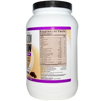 Сывороточный протеин с казеином, Protein Whey Casein, Bluebonnet Nutrition, шоколад, 952 г - фото