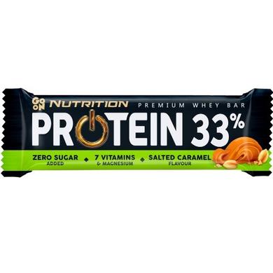 Батончик, Protein 33%, солона карамель, GoOn Nutrition, 50 г - фото