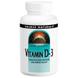 Витамин D-3, Vitamin D-3, Source Naturals, 5000 МЕ, 240 капсул, фото – 1