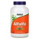 Альфальфа, Alfalfa, Now Foods, 650 мг, 500 таблеток, фото – 1