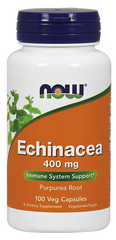 Эхинацея (Echinacea Purpurea), Now Foods, 400 мг, 250 капсул - фото