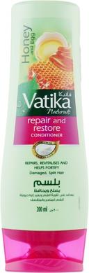 Кондиціонер для волосся Відновлення, Vatika Repair & Restore Conditioner, Dabur, 200 мл - фото