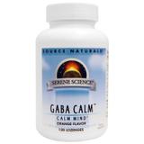 ГАМК спокойствие, Gaba Calm, Source Naturals, апельсин, 120 таблеток, фото