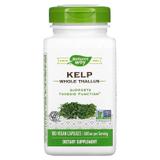 Ламинария, Kelp, Nature's Way, 600 мг, 180 капсул, фото