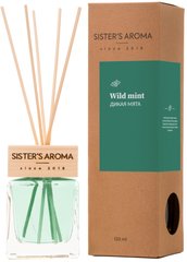 Аромадиффузор Дикая мята, Reed Diffuser Wild mint, Sister's Aroma, 120 мл - фото