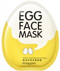 Тканинна маска з екстрактом яєчного жовтка "Egg Mask", Bioaqua, 30 г - фото