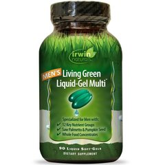 Витаминный комплекс, Men's Multi, Irwin Naturals, 90 жидких капсул - фото