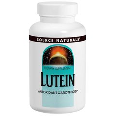 Лютеин (Lutein), Source Naturals, 6 мг, 90 капсул - фото