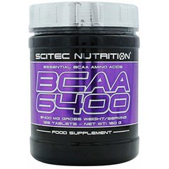 BCAA 6400, Scitec Nutrition , 125 таблеток - фото