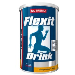 Глюкозамін Хондроітин МСМ, Flexit Drink, Nutrend, смак апельсин, 400 г - фото