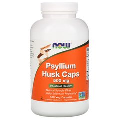 Подорожник (Psyllium Husk), Now Foods, 500 мг, 500 капсул - фото