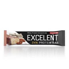 Батончик Excelent Protein Bar, Nutrend, смак марципан+мигдаль, 1 шт х 85 г - фото