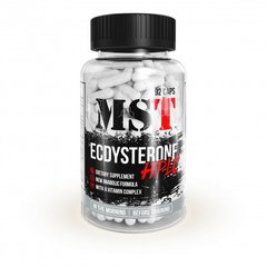 Экдистерон, стимулятор тестостерона, Ecdysterone HPLC, MST Nutrition, 92 капсулы - фото