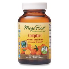 Комплекс вітаміну С, Complex C, MegaFood, 30 таблеток - фото