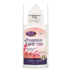Крем з прогестероном для тіла, Progesta-Care Estriol, Body Cream, Life Flo Health, 113,4 г - фото