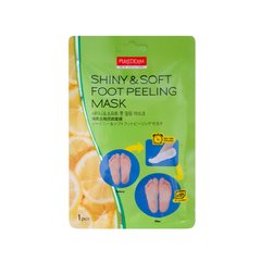 Маска носочки для пилинга, Shiny & Soft Foot Peeling Mask, Puredem, 2 шт х 16 г - фото