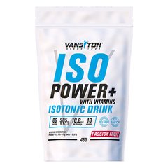 Vansiton, Изотоник, ISO Power, маракуйя, 450 г (VAN-59214) - фото