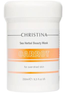 Морковная маска для сухой, раздраженной, чувствительной кожи, Christina, 250 мл - фото