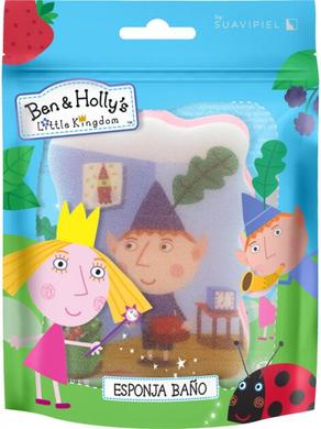 Губка банна дитяча "Бен і Холлі", Ben & Holly Bath Sponge, Suavipiel - фото