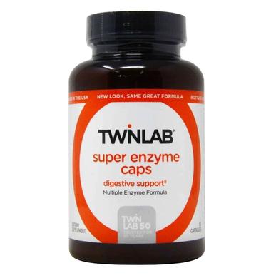 Супер ензими, Super Enzyme, Twinlab, 50 капсул - фото