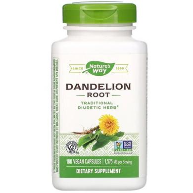 Корінь кульбаби, Dandelion, Nature's Way, 525 мг, 180 капсул - фото