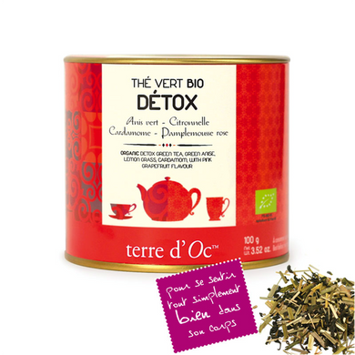 Органический зеленый чай Детокс, 100 г - фото