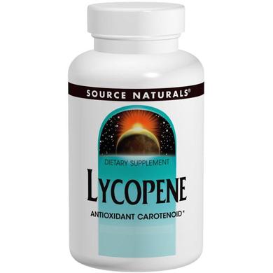 Лікопін (Lycopene), Source Naturals, 15 мг, 60 капсул - фото
