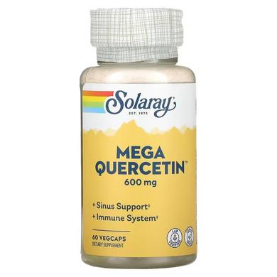 Мега кверцетин, Mega Quercetin, Solaray, 1200 мг, 60 капсул - фото