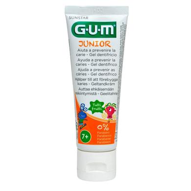 Зубна паста-гель JUNIOR TUTTI FRUTTI, Gum, 50 мл - фото