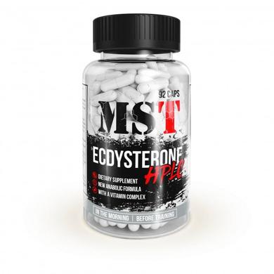 Екдистерон, стимулятор тестостерону, Ecdysterone HPLC, MST Nutrition, 92 капсули - фото
