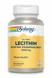 Лецитин із сої, Lecithin, Solaray, 1000 мг, 100 капсул, фото – 1