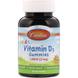 Вітамін Д3 для дітей, Vitamin D3 Gummies, Carlson Labs, фруктовий смак, 1,000 МО, 60 жувальних конфет, фото – 1