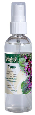 Натуральная цветочная вода Тулси, Aasha Herbals, 100 мл - фото