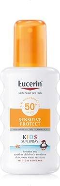 Сонцезахисний спрей для дітей з фактором УФ-захисту 50+, Eucerin, 200 мл - фото