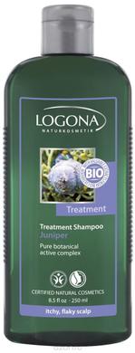 Біо-шампунь для волосся від лупи для сухої шкіри голови Ялівець, Logona , 250 мл - фото