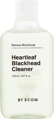 Очищаюча вода від чорних точок з екстрактом Хауттюйнії, Heartleaf Blackhead Cleaner, By Ecom, 150 мл - фото