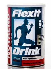 Препарат для зв'язок і суглобів Flexit Drink Strawberry, Nutrend , 400 г - фото