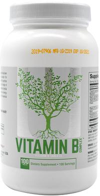 Комплекс витаминов В, Vitamin B-comple, Universal Nutrition, 100 таблеток - фото