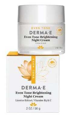 Осветляющий ночной крем с витамином С для равномерного цвета и сияния кожи, Derma E, 56 г - фото