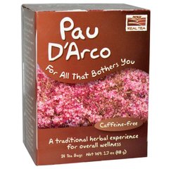 По д'арко, Pau D'Arco, Now Foods, 24 чайных пакетика (48г.) - фото