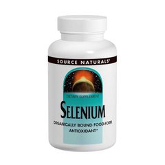 Селен, Selenium, Source Naturals, 200 мкг, 120 таблеток - фото