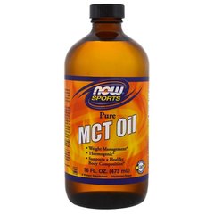 Масло МСТ, MCT Oil, Now Foods, Sports, 473 мл - фото