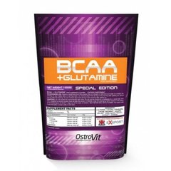 BCAA + L-глутамин, без вкуса, OstroVit, 200 г - фото