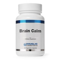Поддержка мозга, Brain CALM, Douglas Laboratories, 60 вегетарианских капсул - фото