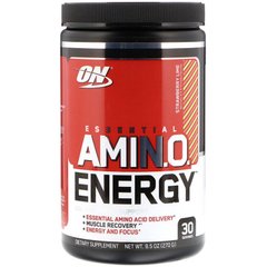 Комплекс амінокислот, Essential Amino Energy, Optimum Nutrition, смак чорниця-лимон, 270 г - фото
