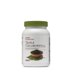 Хлорофилл, Triple Chlorphyll, Gnc, 90 гелевых капсул - фото