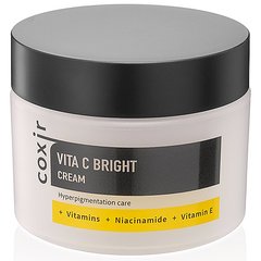 Крем для обличчя, що освітлює, з вітаміном C, Vita C Bright Cream, Coxir, 50 мл - фото