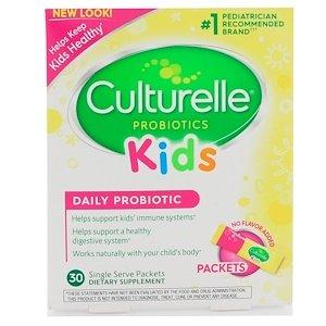 Пробиотики для детей (Kid's Packets, Probiotic), Culturelle, 30 пакетов - фото