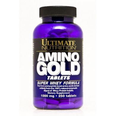 Аминокислота, AMINO GOLD Formula 1000 мг, 250 таблеток - фото